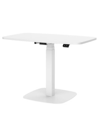 Lykke höj och sänkbart skrivbord L200, vit, 90 x 55cm