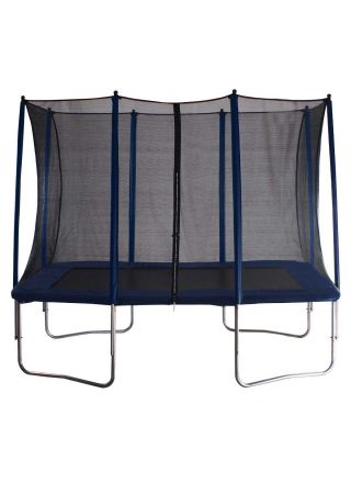 React studsmatta rektangulär med skyddsnät 163X216cm