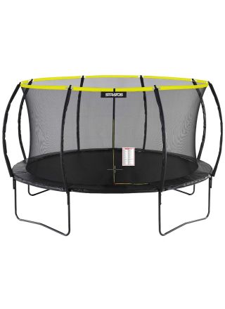 Stratos studsmatta 4,27m med skyddsnät