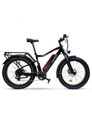 Swoop elcykel Fatbike, 26