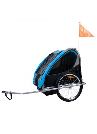 Trekker cykelvagn för 1-2 barn
