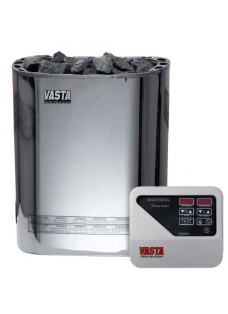 Vasta Bastuaggregat Blaze 6kw, steel, separat, 5-8m3
