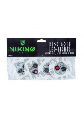 Viking Discs LED-ljus för disc golf, färg (4st)