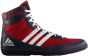 Adidas Mat Wizard 3 Brottarskor, svart/röd