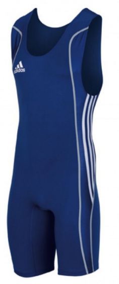 Adidas W8 brottningstrikå M, blå