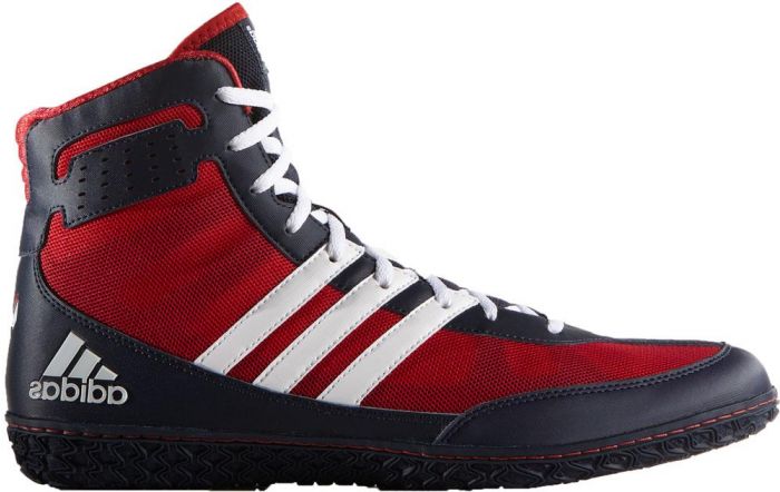 Adidas Mat Wizard 3 Brottarskor, svart/röd