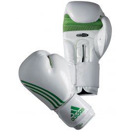 Adidas Box-Fit Boxningshandskar, vit/grön
