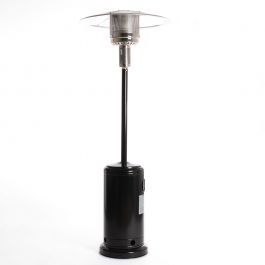 Fornorth terrassvärmare Stand Patio 13kW gasdriven, svart