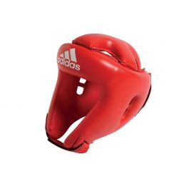 Adidas Rookie boxningshjälm för barn, röd