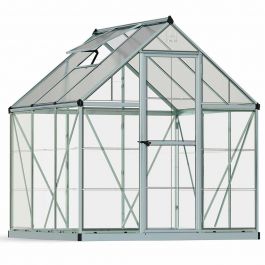 Palram-Canopia Växthus Hybrid, 3,4m², 6x6, silver
