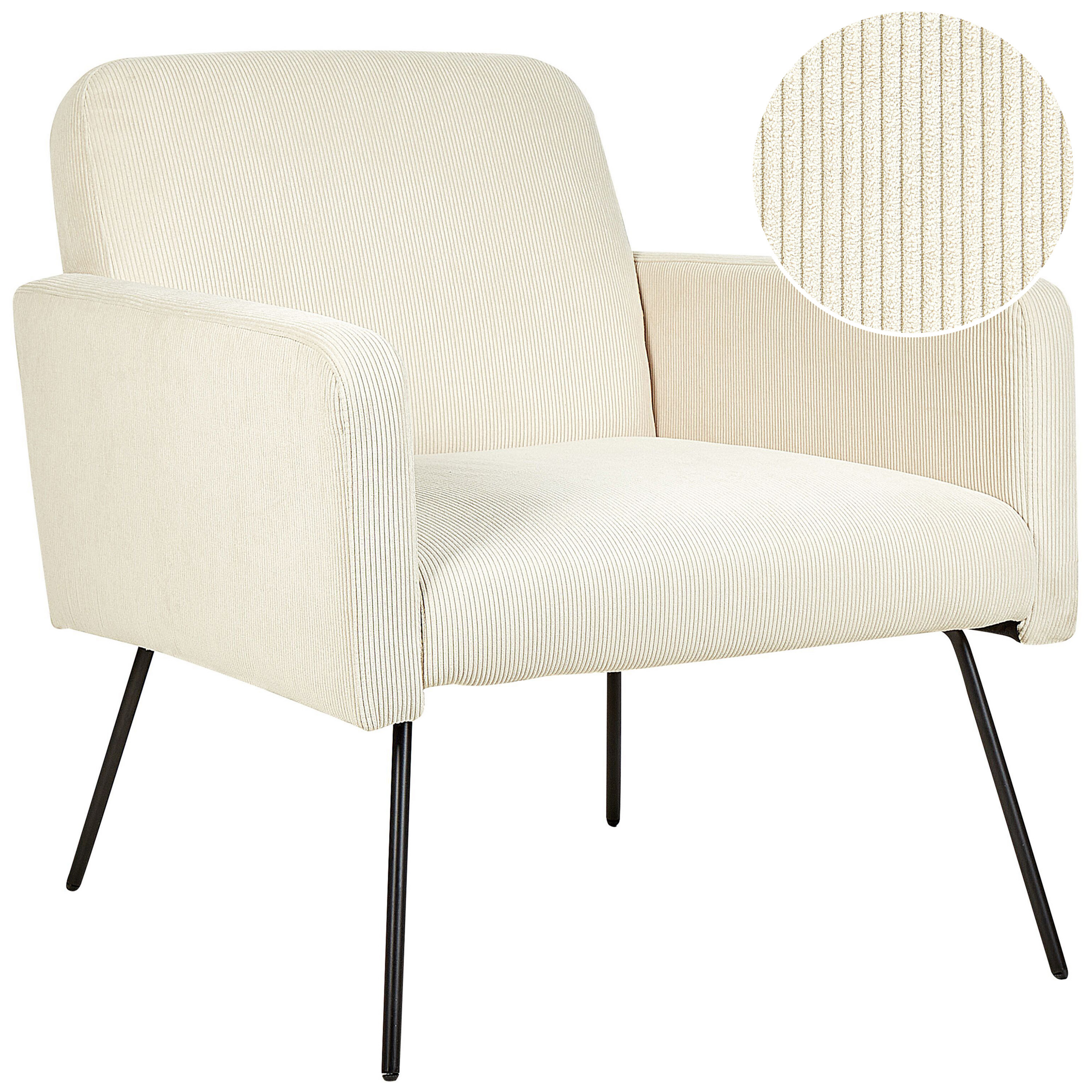 Fåtölj NARKEN Manchester Ljusbeige