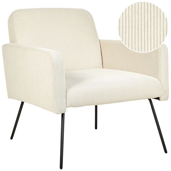 Fåtölj NARKEN Manchester Ljusbeige