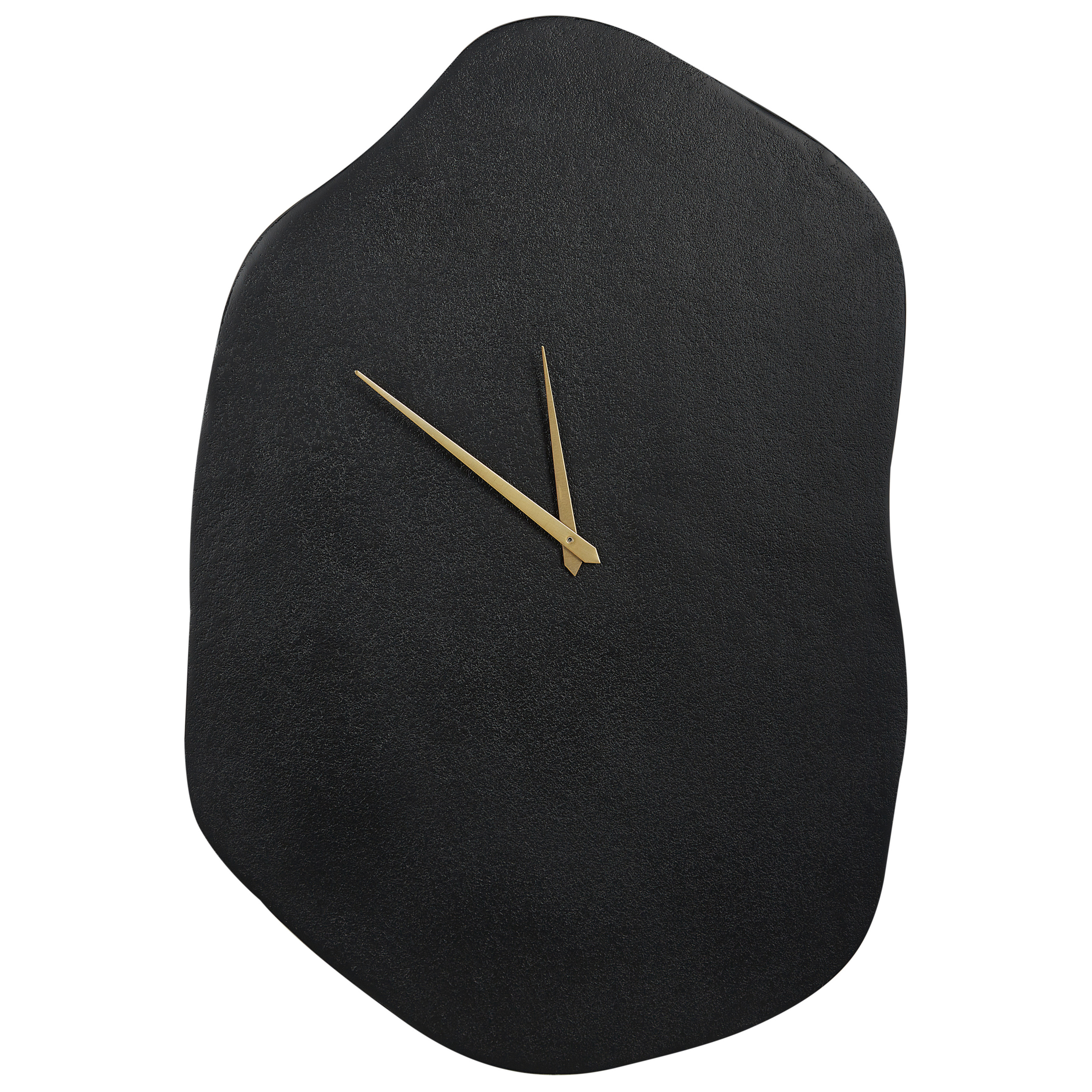 Väggklocka GANGES 50 cm Metall Svart