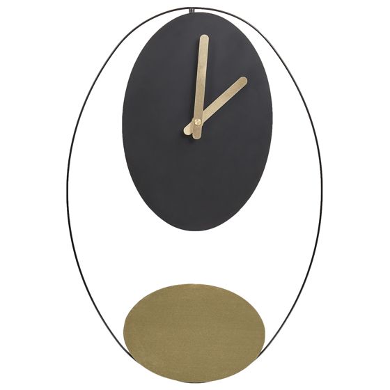 Väggklocka MANIGOD 32 cm Metall Svart