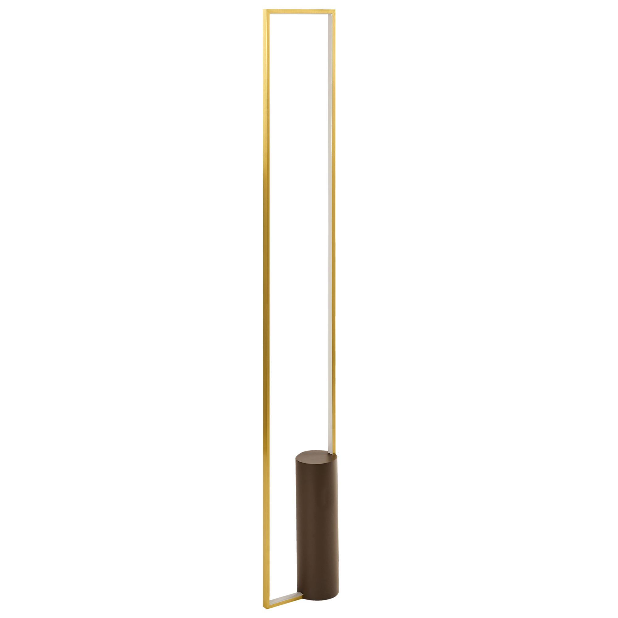 LED-golvlampa PATRICIO Metall Guld
