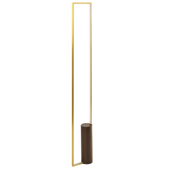 LED-golvlampa PATRICIO Metall Guld