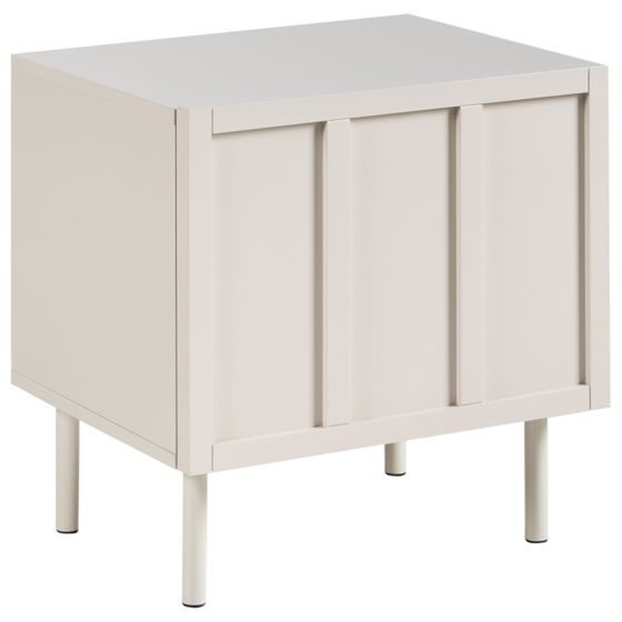 Sängbord CLUNES Ljusbeige