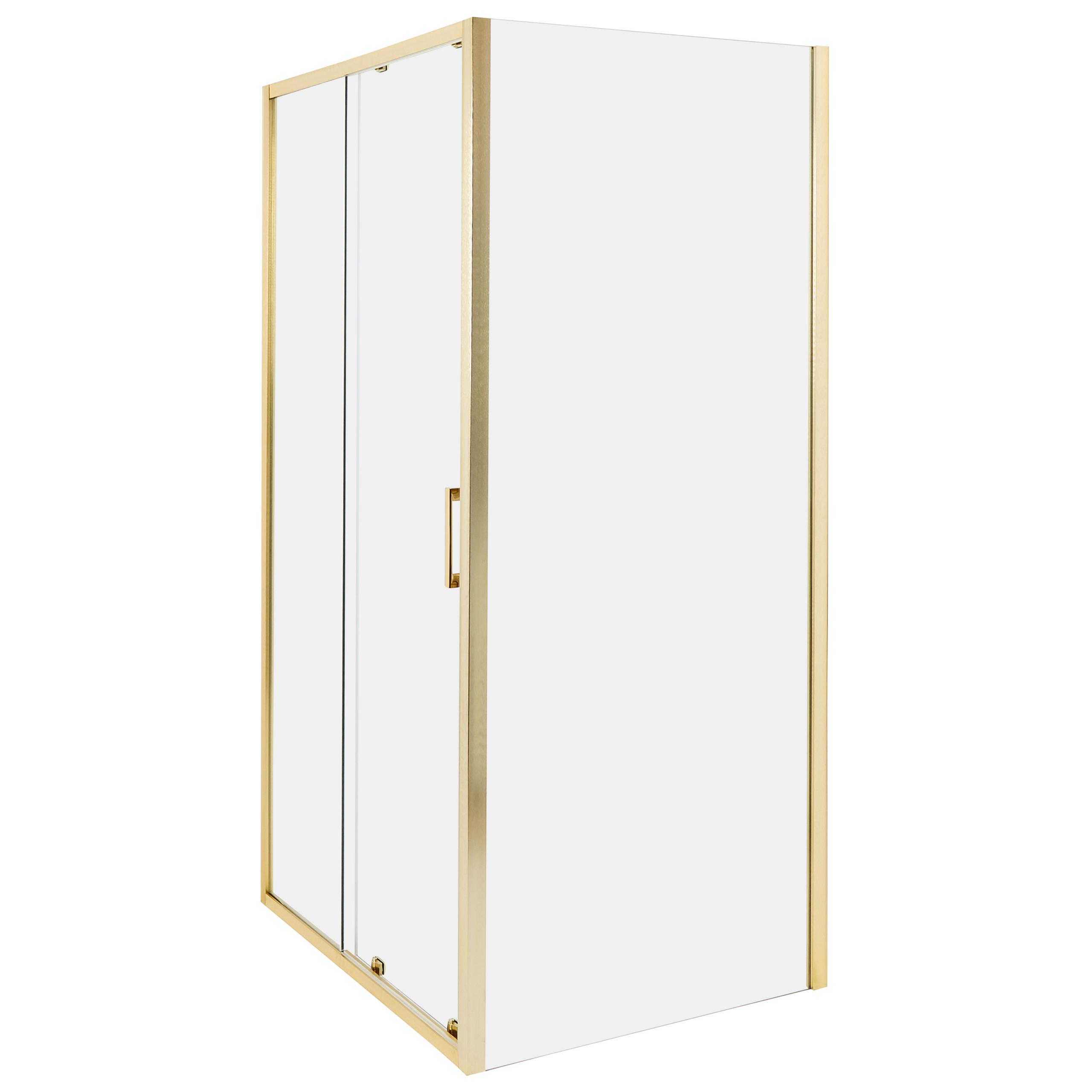Duschväggar YORO 800 x 1000 x 1850 mm Guld