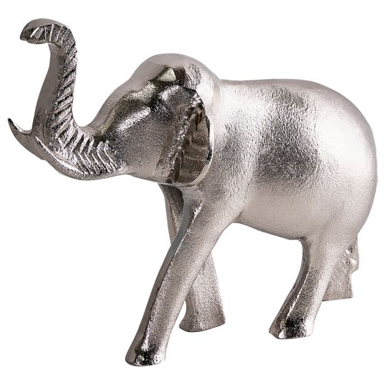 Prydnadsfigur Elefant MIOGOST Metall Silver