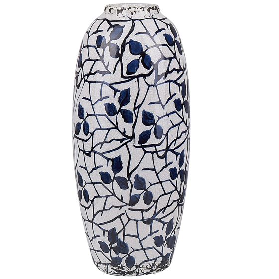 Blomvas MUTILENE 25 cm Stengods Vit