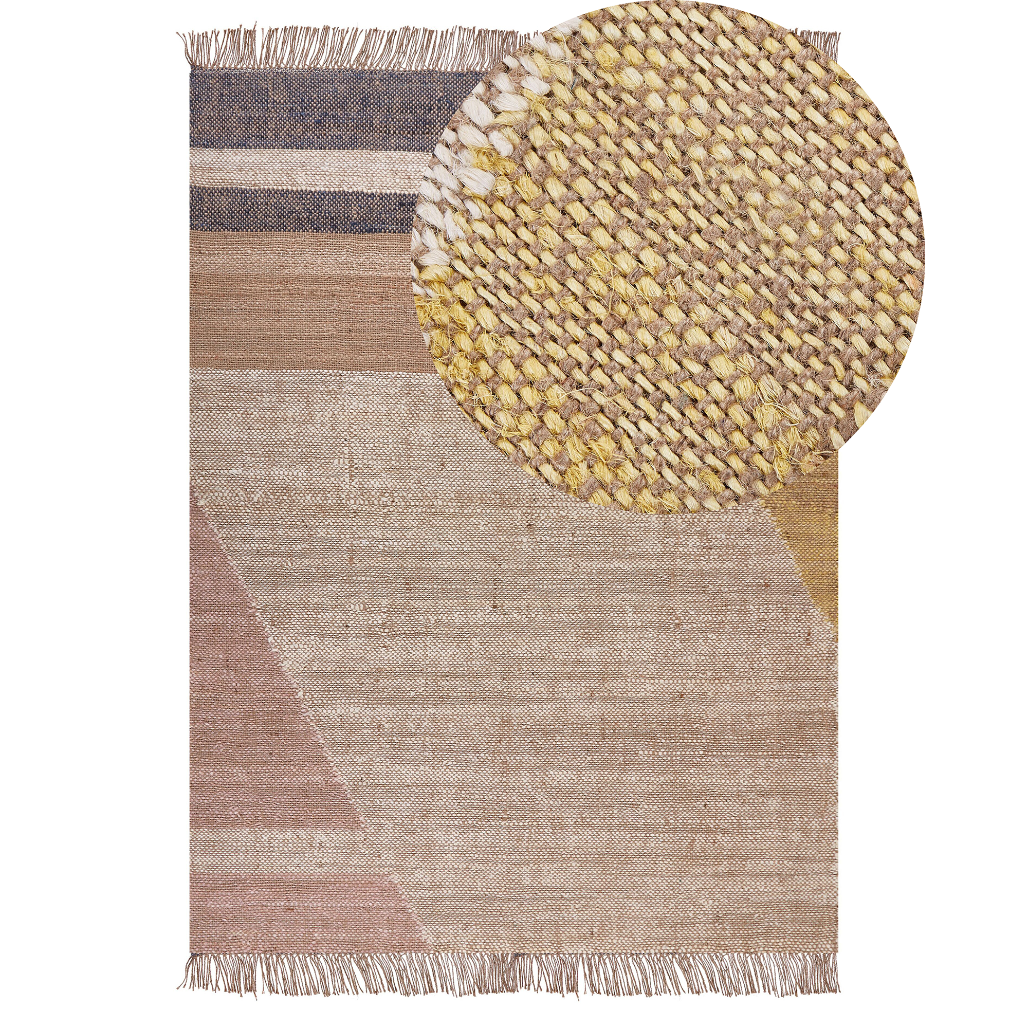 Matta SAMLAR Brun 140 x 200 cm Jute