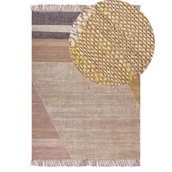 Matta SAMLAR Brun 140 x 200 cm Jute