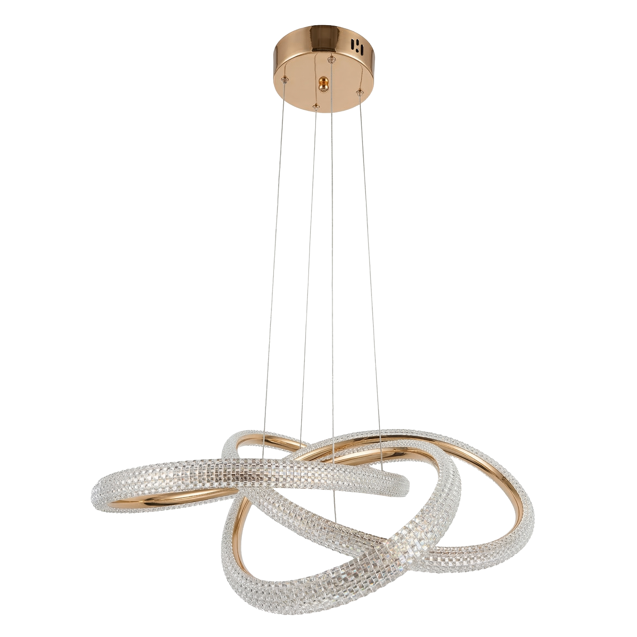 TOOLIGHT hängande taklampa G153-CP GOLD plafon Guld 85x60x60cm