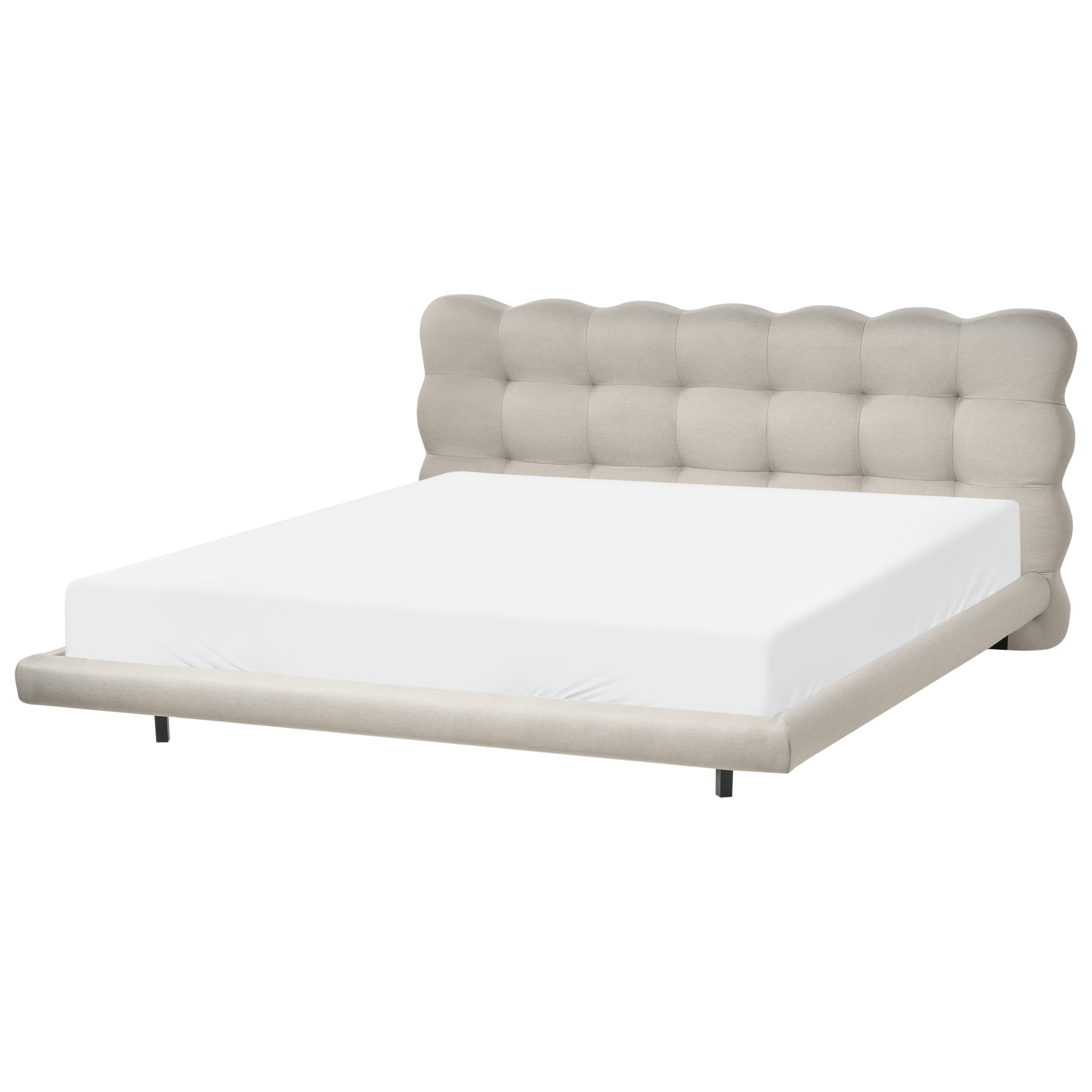 Säng med lamellram SOULISSE 180 x 200 cm Beige