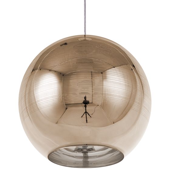 Pendellampa ASARO Glas Guld
