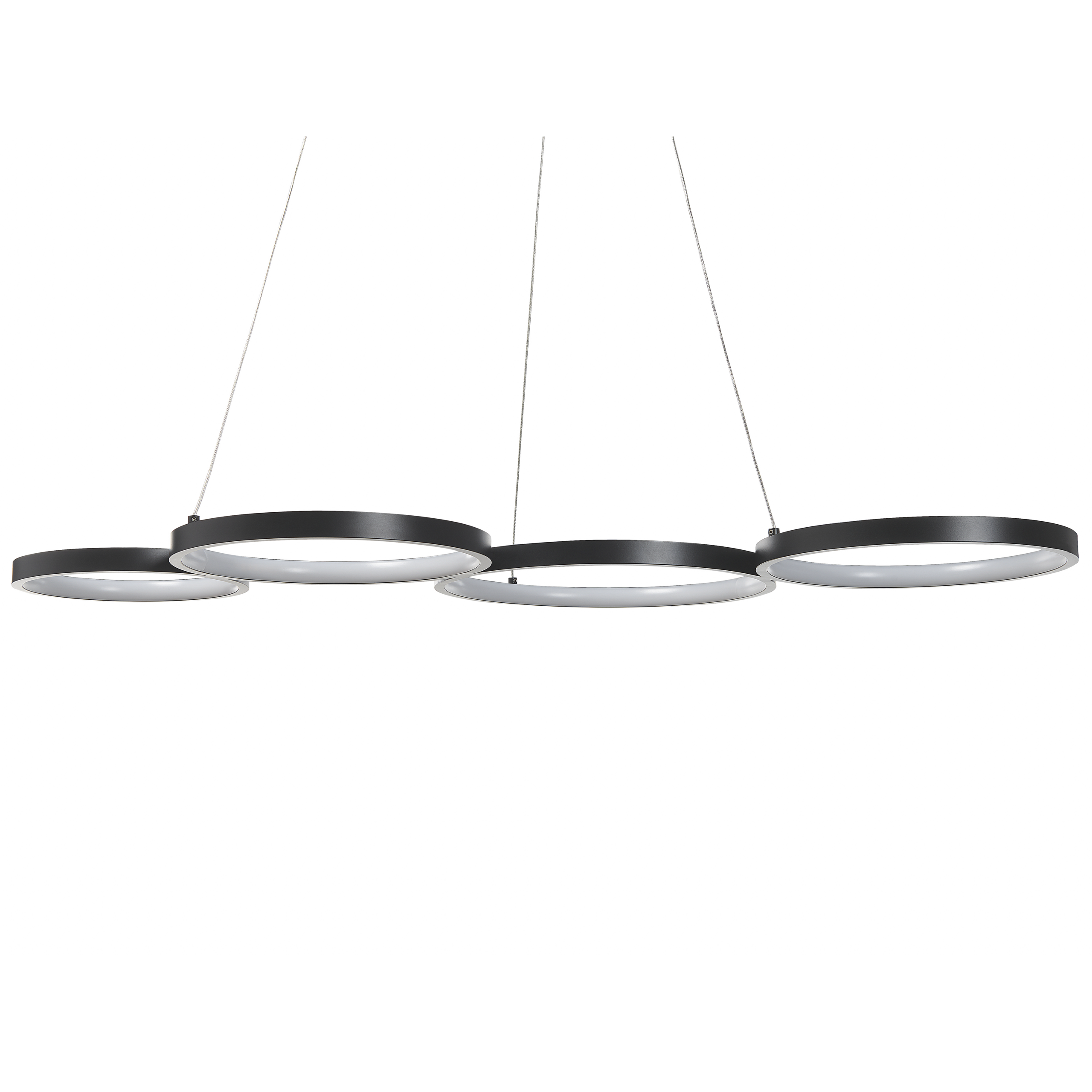LED-pendellampa PIBOR Metall Svart