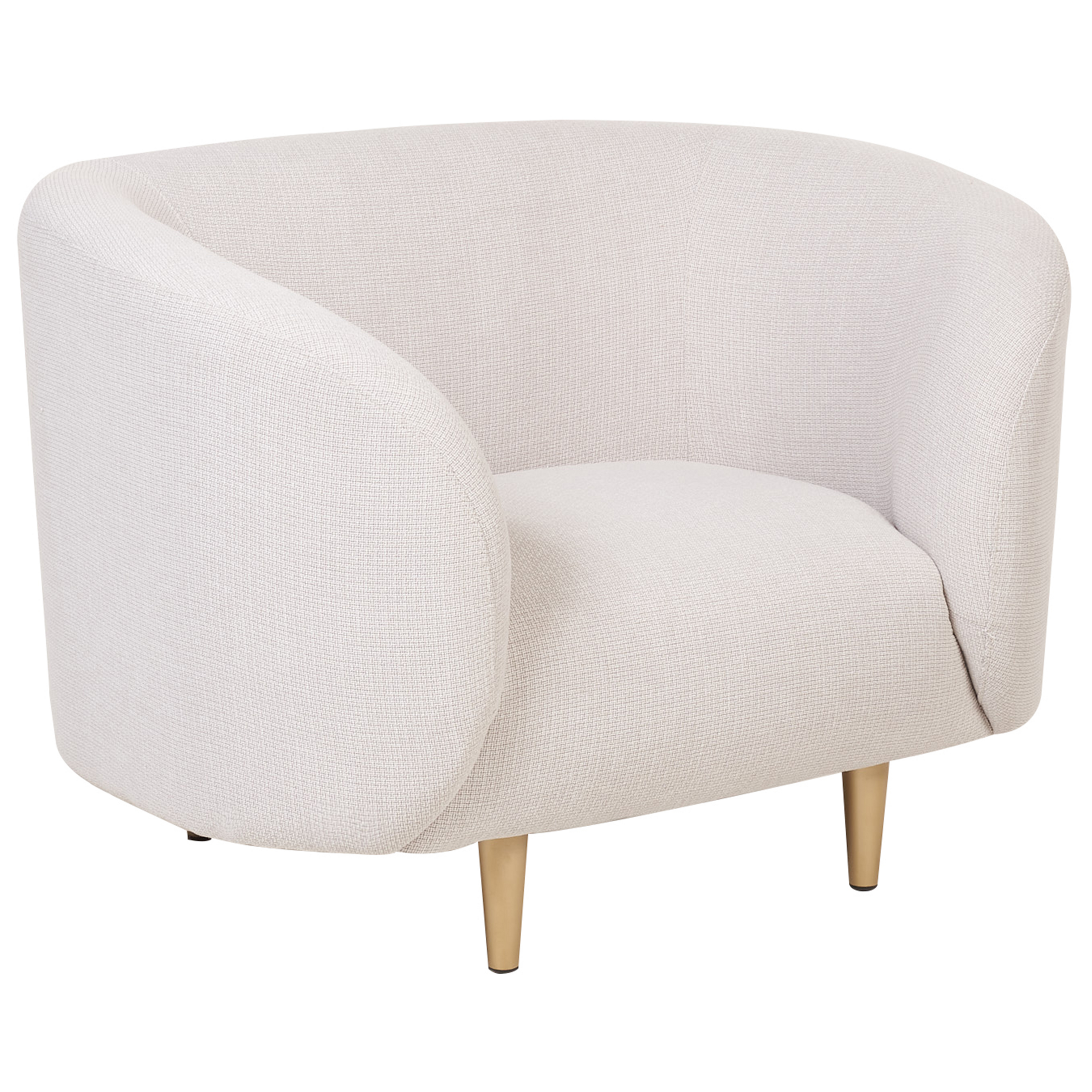 Fåtölj LOEN Ljusbeige
