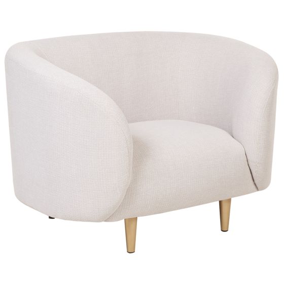 Fåtölj LOEN Ljusbeige