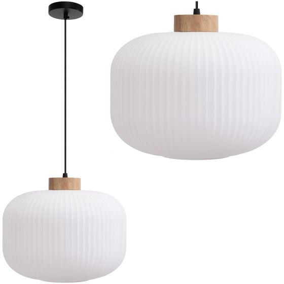 TOOLIGHT hängande taklampa APP1069-CP Vit 23x31x23cm