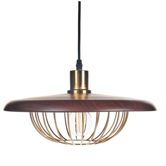 Pendellampa TORDILLO Metall Guld