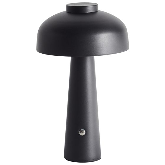 Trådlös LED-bordslampa AGUSAN med dimmer Metall Svart