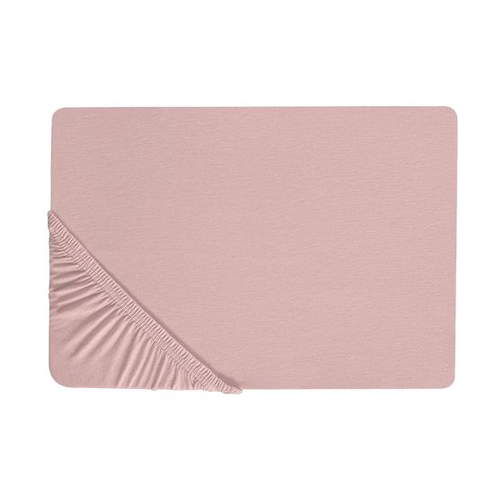 Dra-på-lakan HOFUF 200 x 200 cm Bomull Rosa
