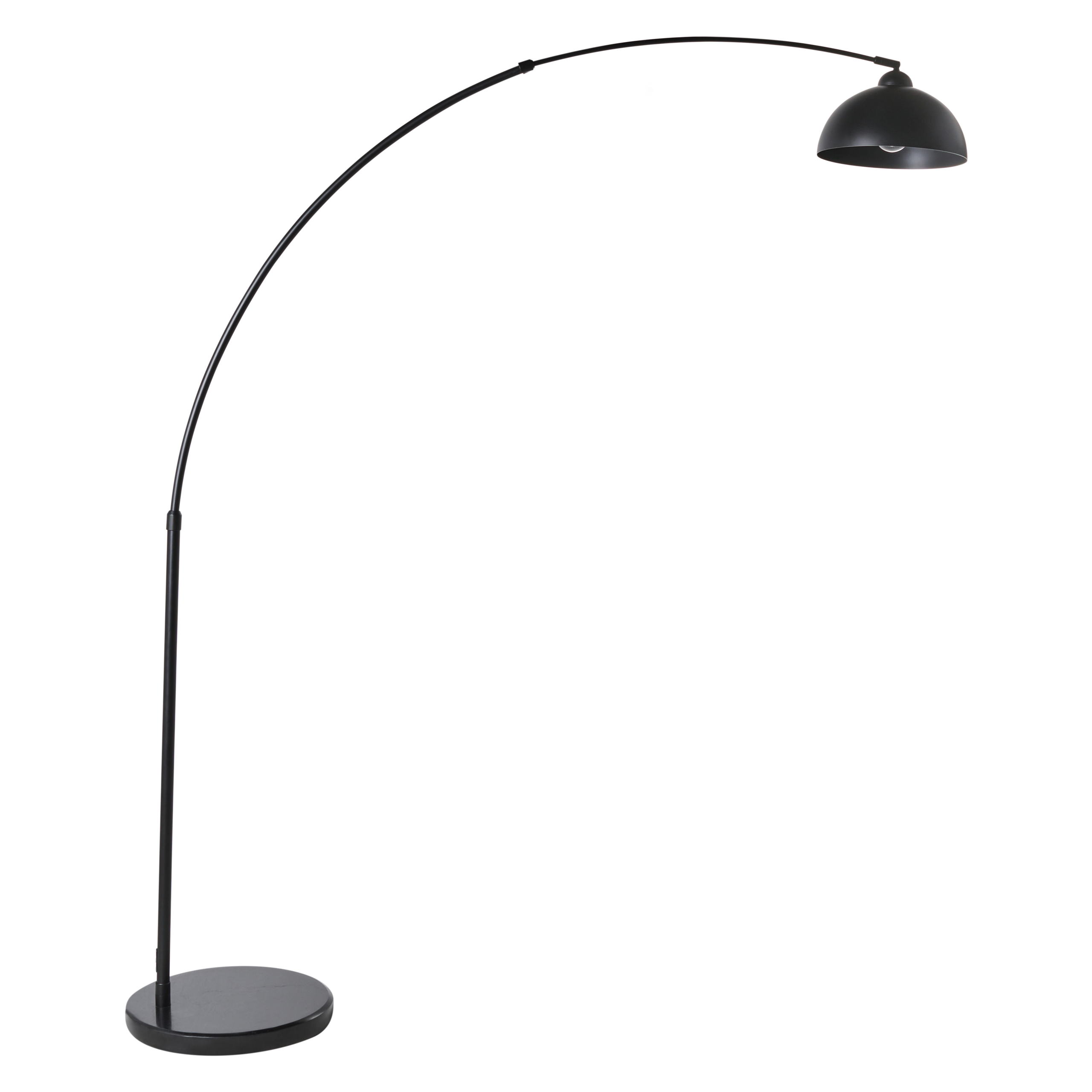 Golvlampa CAGAYAN Metall Svart