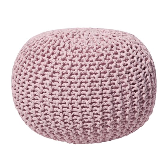 Sittpuff CONRAD Bomull Rosa