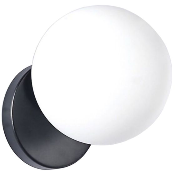 TOOLIGHT vägglampa APP949-1W Svart 14x14x14cm
