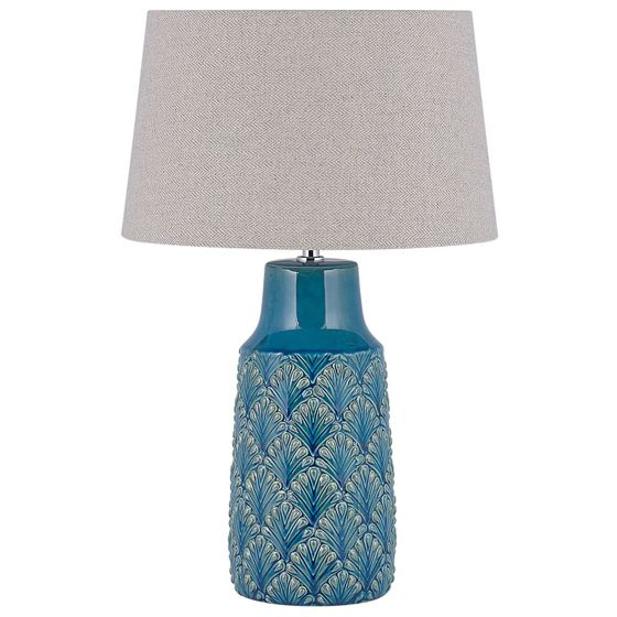Bordslampa THAYA Keramik Blå