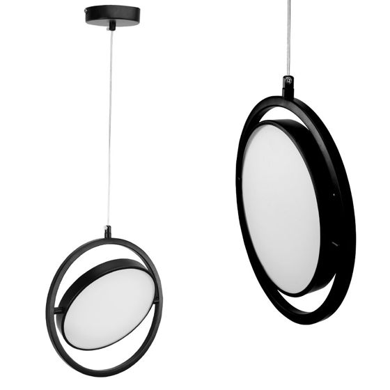TOOLIGHT hängande taklampa APP1790-CP LED Svart 148x25,5x25,5cm