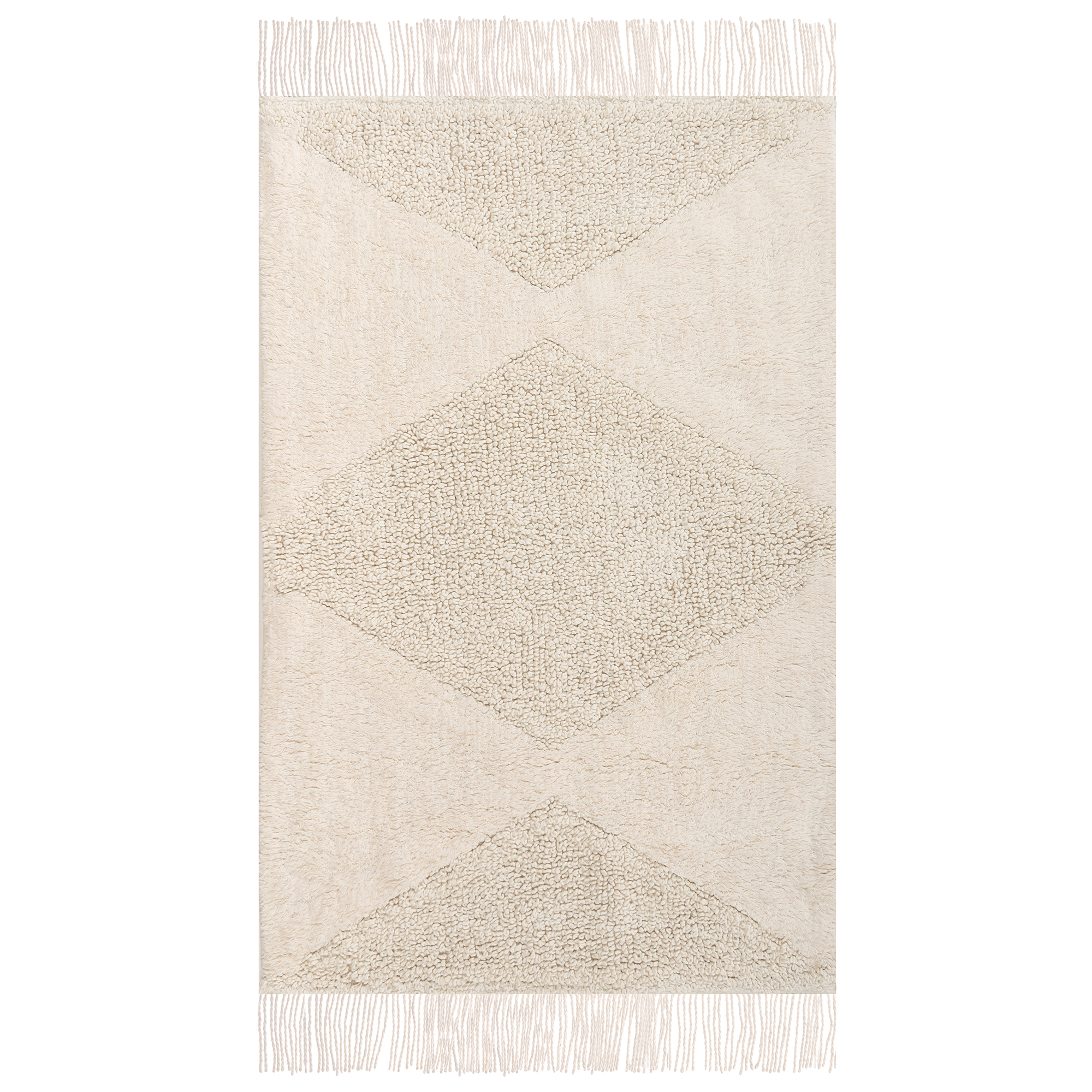 Barnmatta KHONOMA Beige 55 x 120 cm Bomull