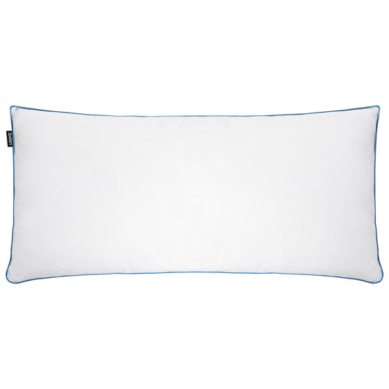 Sängkudde ANETO Låg 40 x 80 cm Ankfjädrar och dun Vit