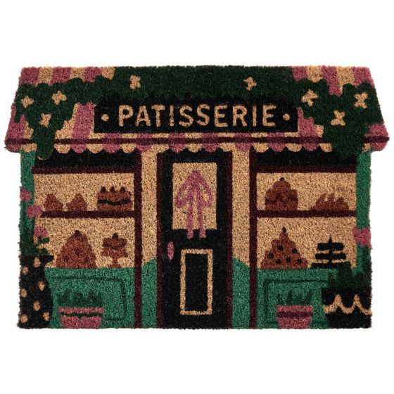 Dörrmatta TERNATE Flerfärgad 40 x 60 cm Kokosfiber