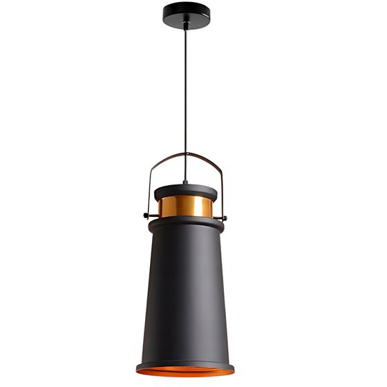 TOOLIGHT hängande taklampa APP173-1CP ASTI A Svart 125x20x125cm