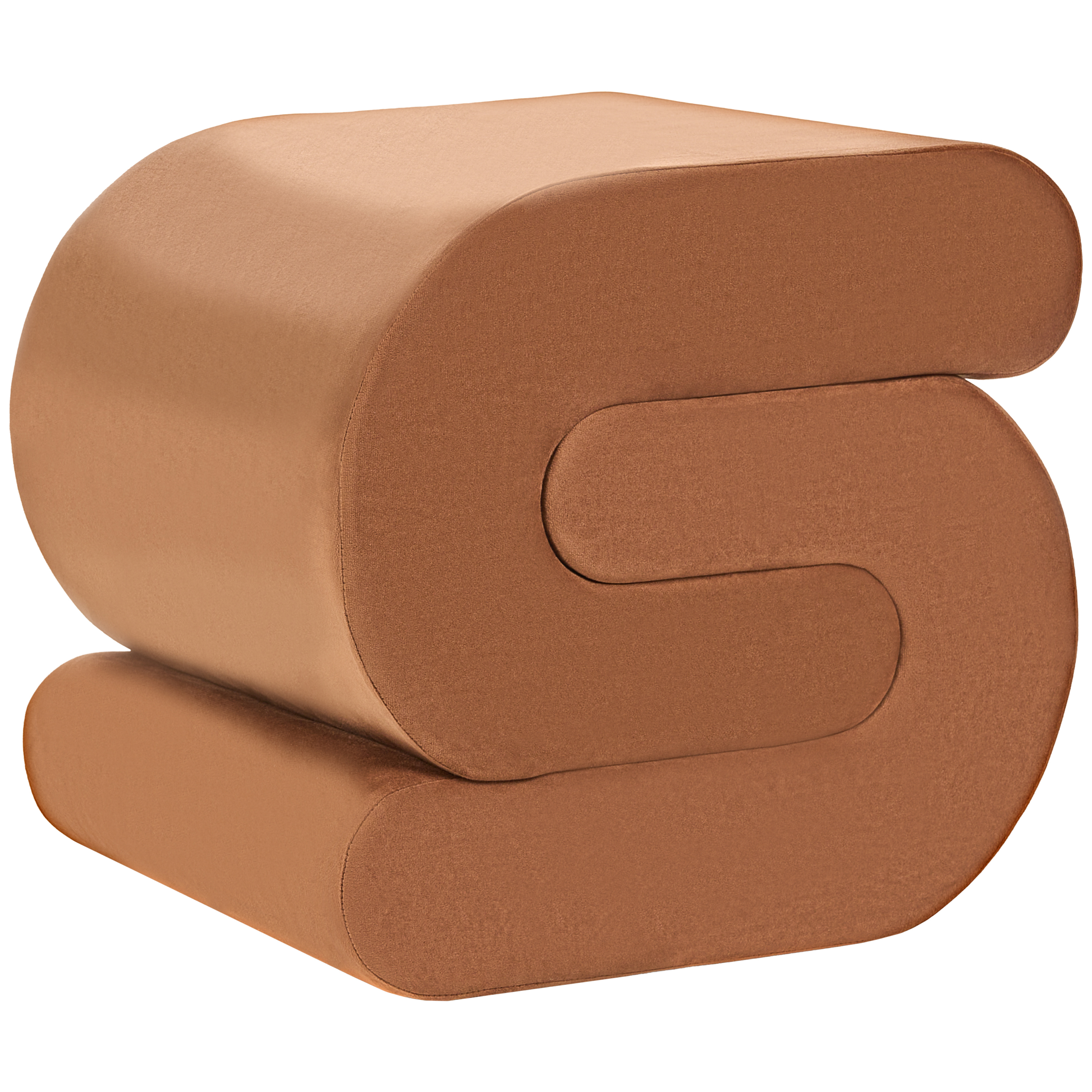 Sittpuff ARCADIA Sammet Guldbrun
