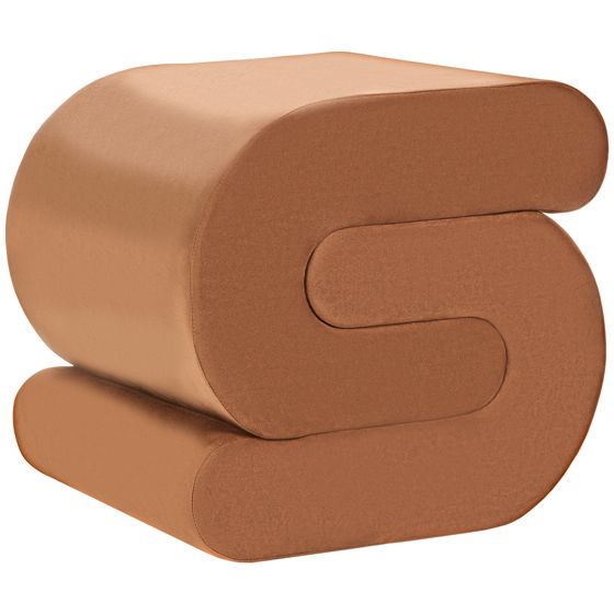 Sittpuff ARCADIA Sammet Guldbrun
