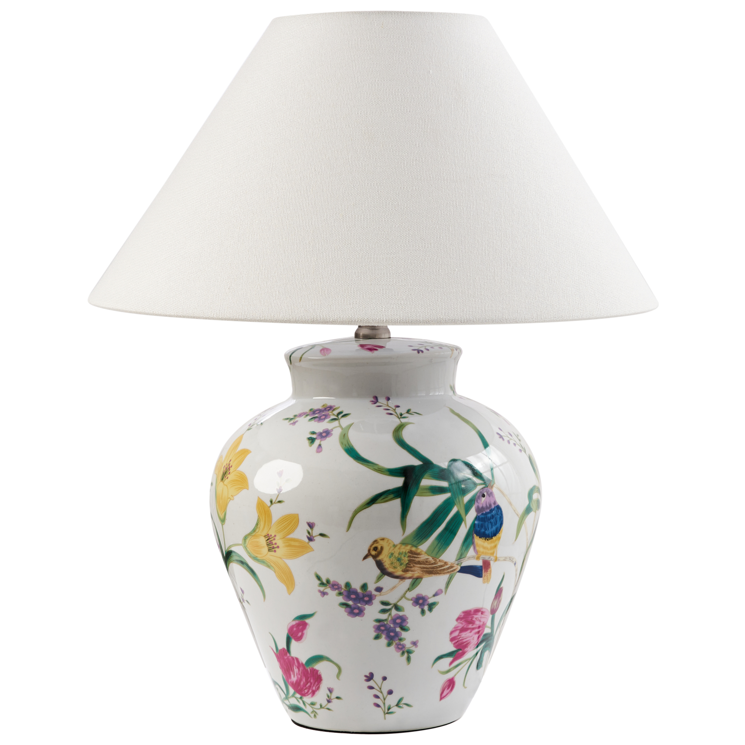 Bordslampa DIOGO Porslin Vit