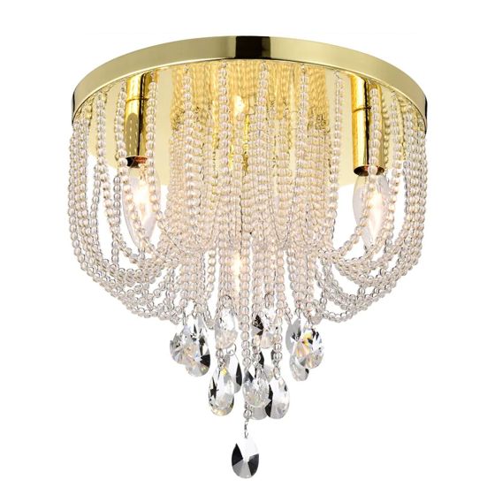 TOOLIGHT taklampa APP1625-3C Krom/Guld 40x40x40cm