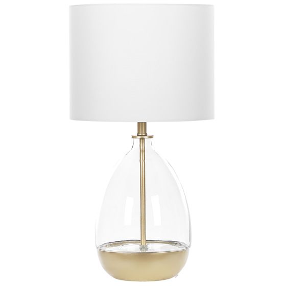 Bordslampa OKARI Glas Vit